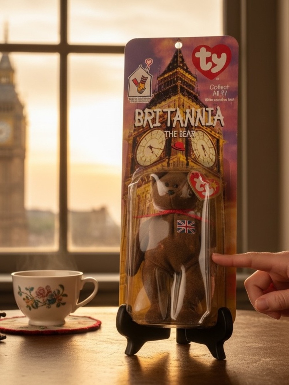 Ty Britannia the bear one of 4 vintage 1999